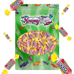 YUMMYLAND Cherry hard candy in resealable pouch supports convenient storage.