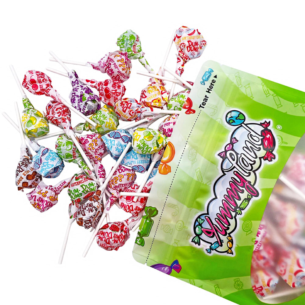 Assorted Dum Dums flavors add variety to celebrations