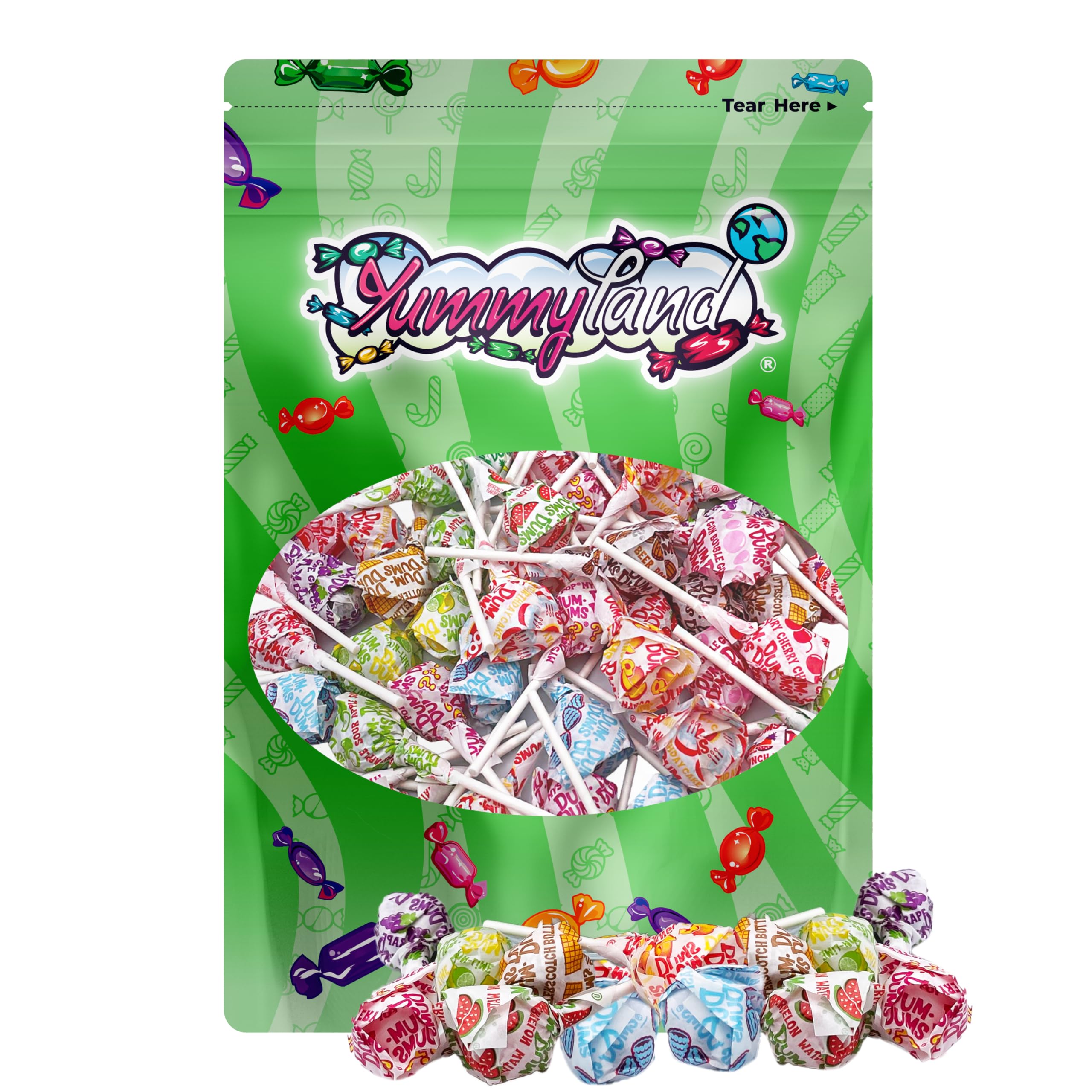 Perfect for party favors and classroom treats with Dum Dums bulk pack