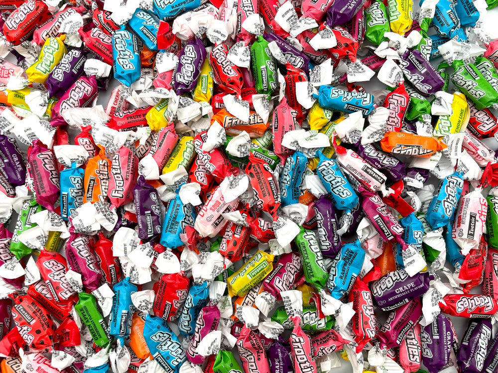 Individually wrapped FROOTIES candies for tidy distribution