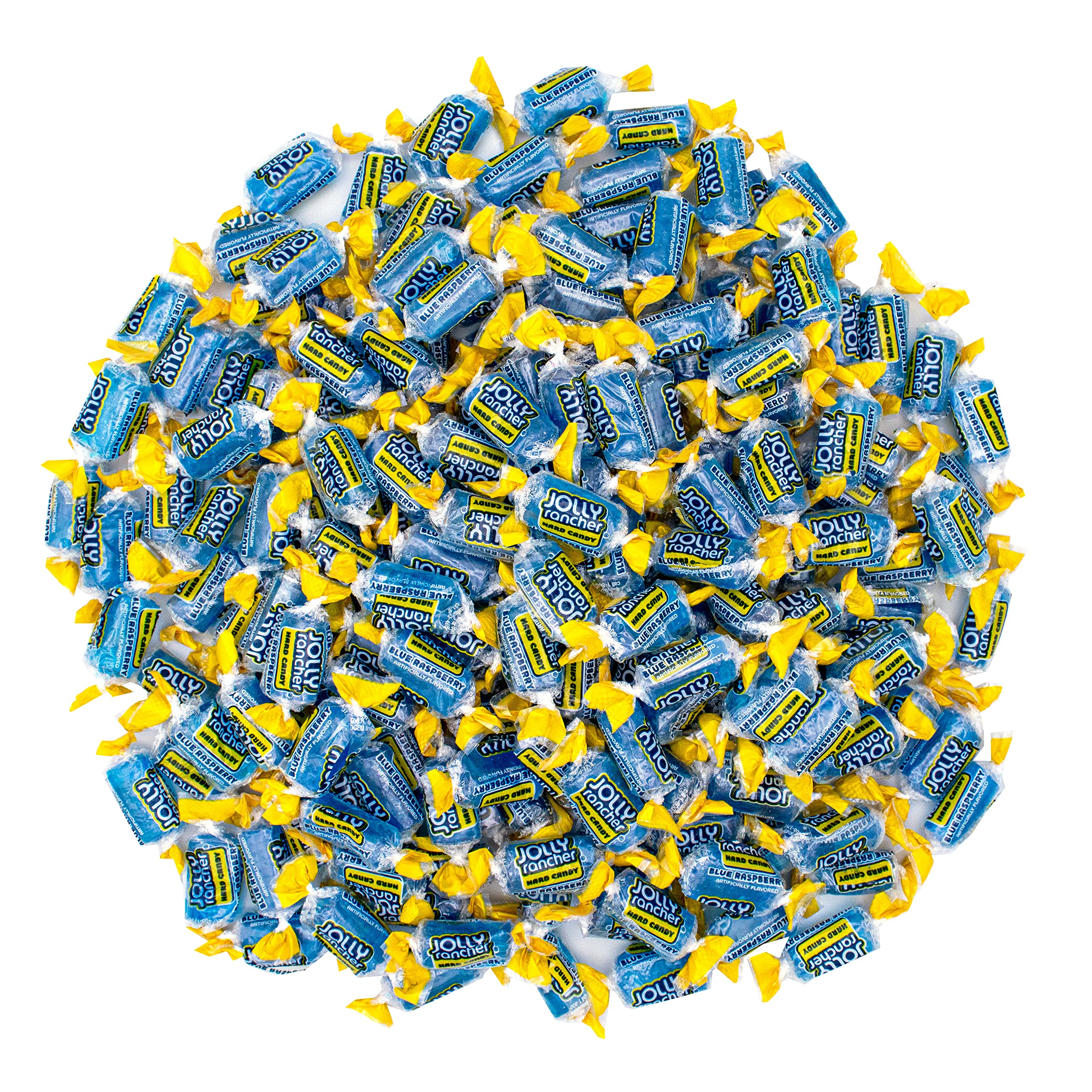 Yummyland Jolly Rancer blue raspberry bulk bag for easy party favors and bulk snacking.