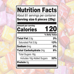 YUMMYLAND orange candies, individually wrapped for freshness and on-the-go snacking.