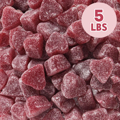 Individually wrapped Yumzo hearts ideal for classroom treats