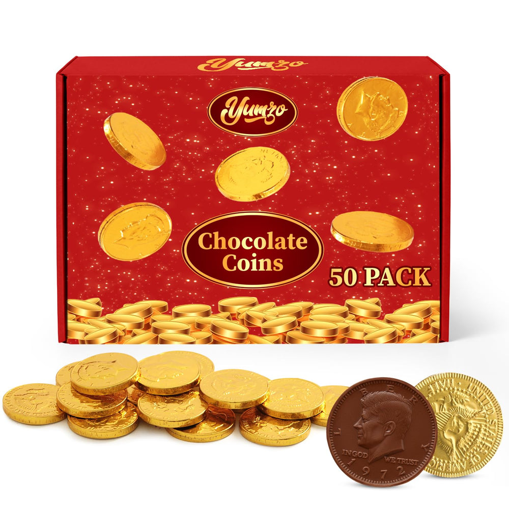 Yumzo gold coins for classroom rewards and fun learning.