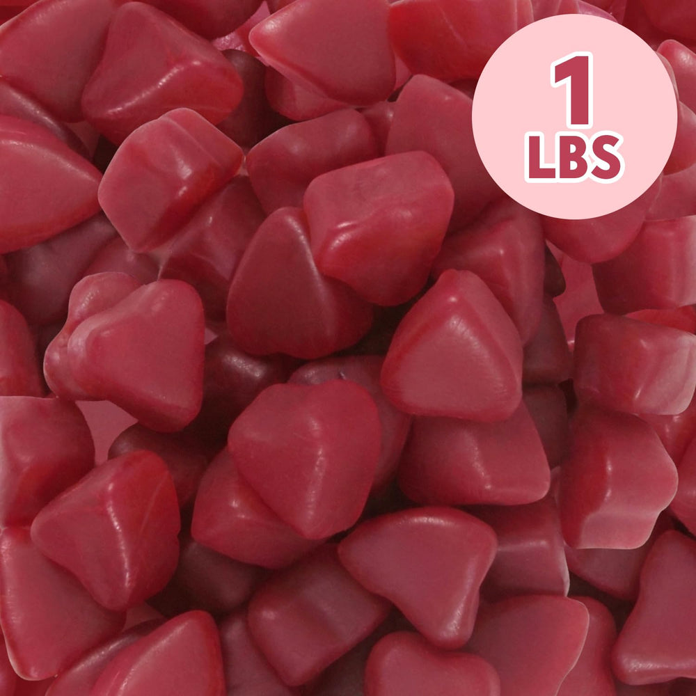 Yumzo JuJu Hearts heart-shaped gummies ideal for treats and sharing.