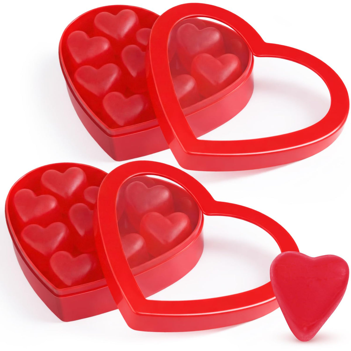 Yumzo JuJu Hearts two-box set ideal for sharing at gatherings