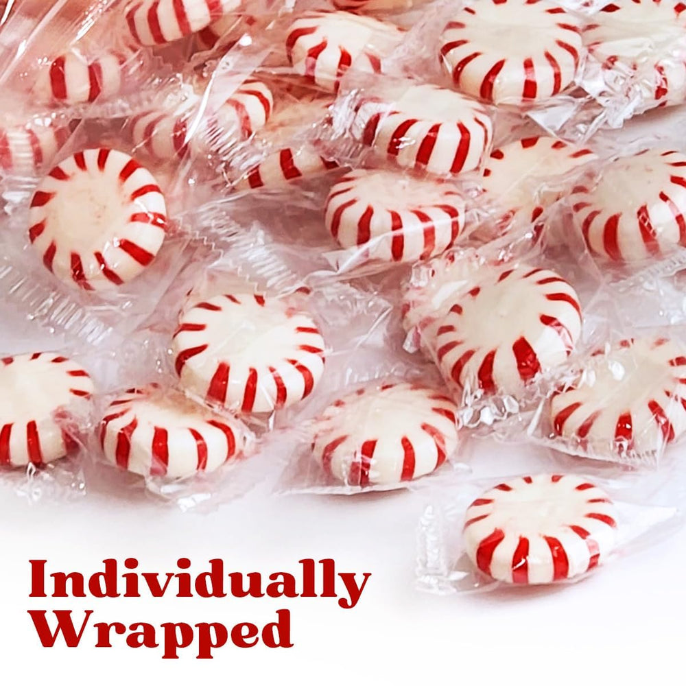 Yumzo Starlight Peppermints individually wrapped for convenient on-the-go use