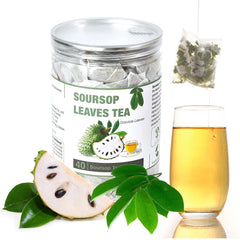 YUNHAHA 40-soursop-tea-bags pack ready for daily refreshment