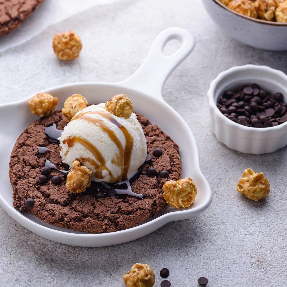 Yupik 70% chips bake into muffins with cacao richness.