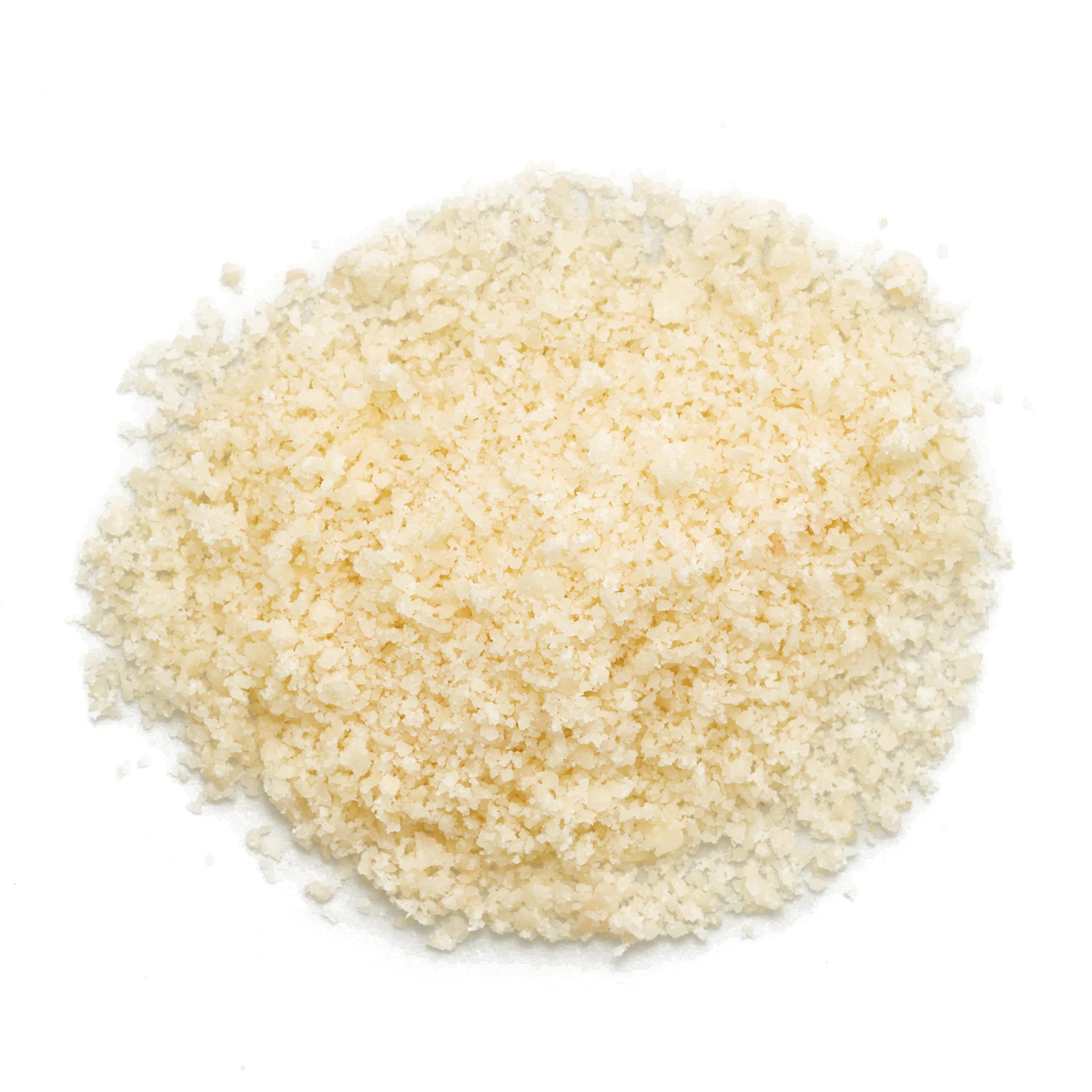 Yupik Almond Meal close-up highlights a powdery texture perfect for gluten-free crusts.