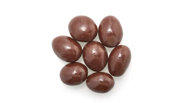 Yupik almonds dipped in rich dark chocolate for a premium treat.