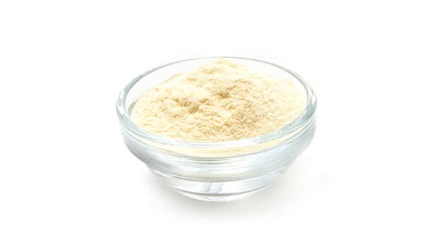 Yupik Organic Baobab Powder in a smoothie glass with citrus hues