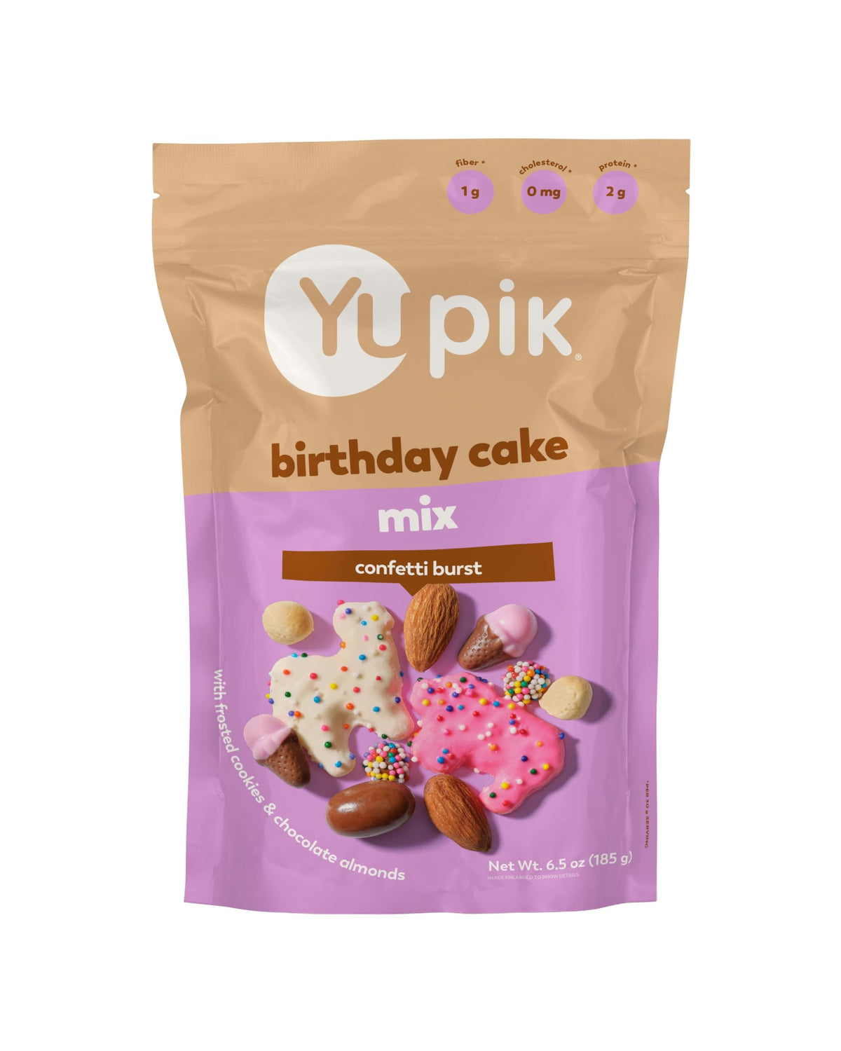 Yupik Birthday Cake Mix packaging displayed for festive celebrations