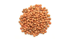 Rinsing Yupik brown lentils before cooking highlights cleanliness