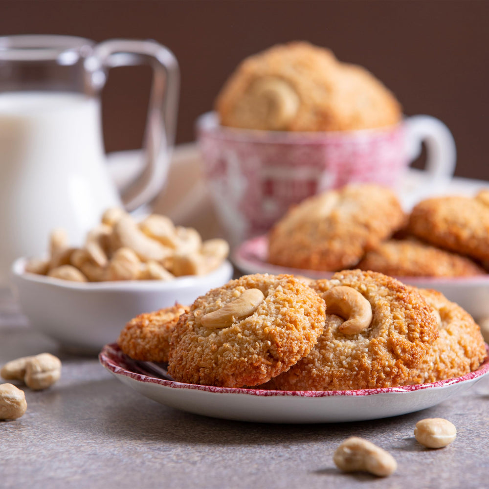 Yupik cashew buts baking topping adds texture and flavor
