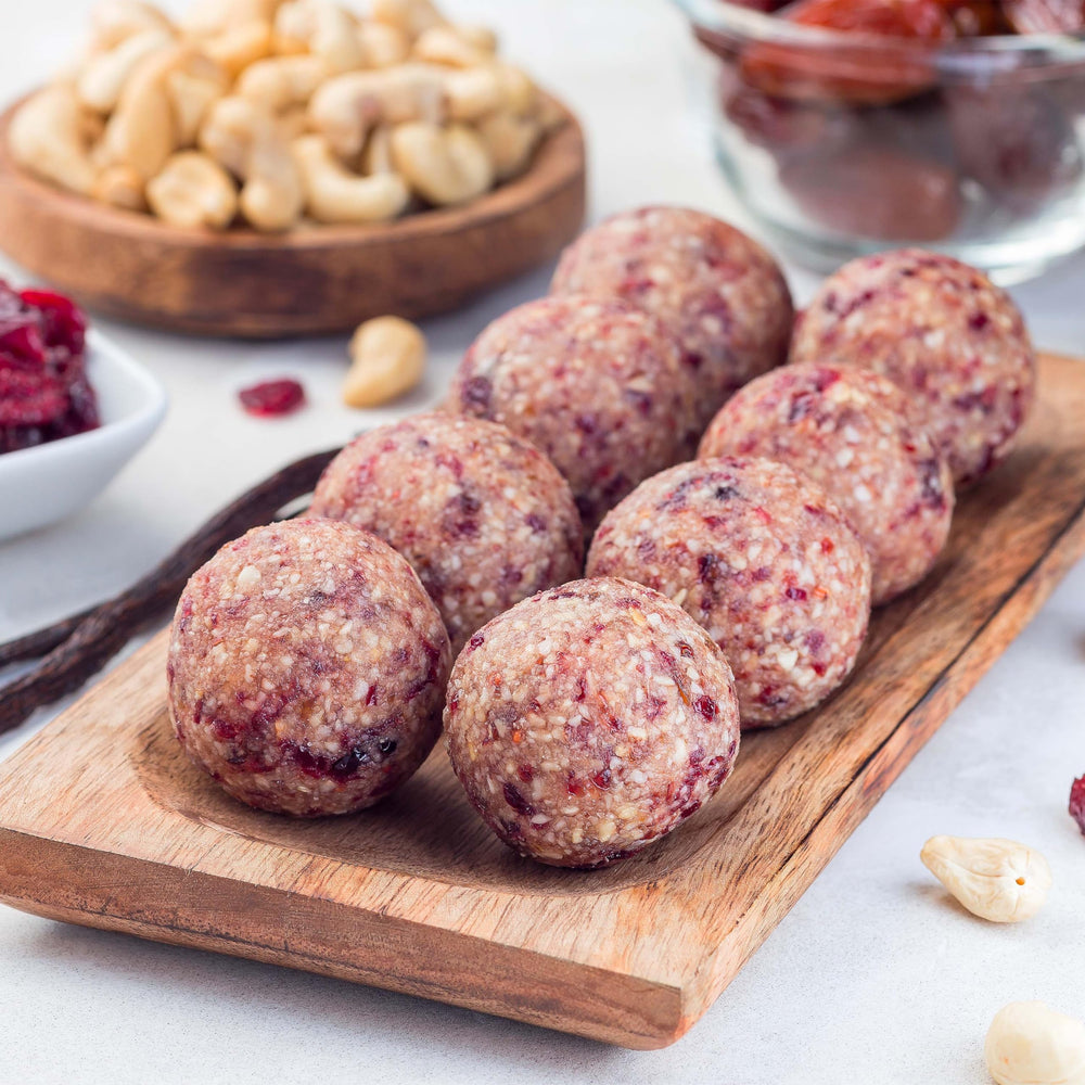 Yupik cashews kitchen scene conveys wholesome, protein-rich snacking any time