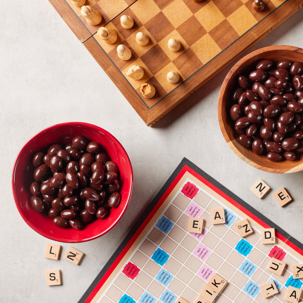 Certified Kosher Dairy Yupik almonds in a premium snack pack.