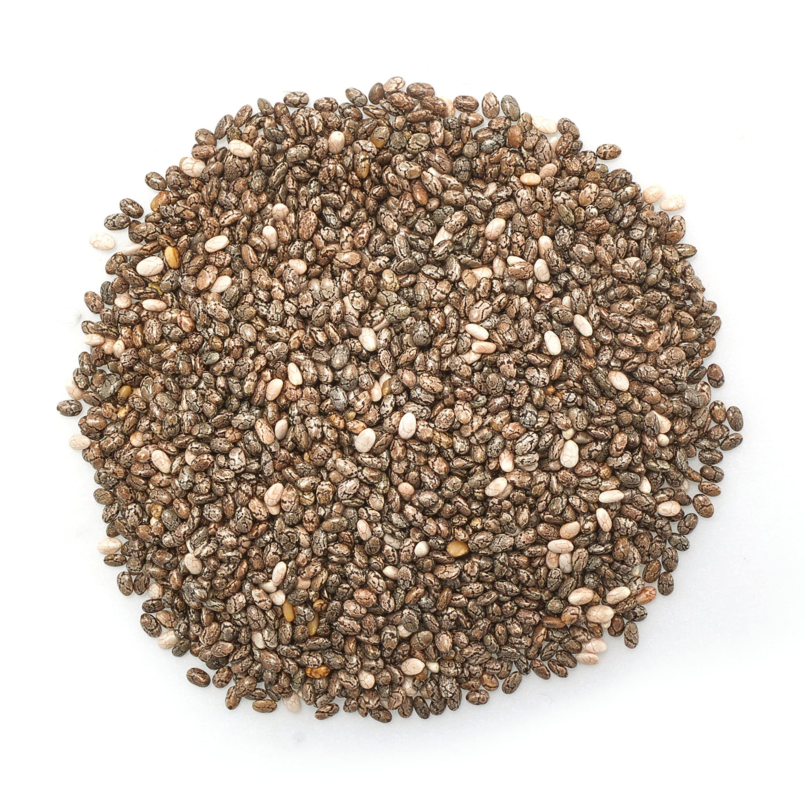 Yupik chia seeds sprinkled over yogurt for added texture