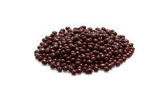 Chia seeds snack on a plate showing convenient bite sized portions