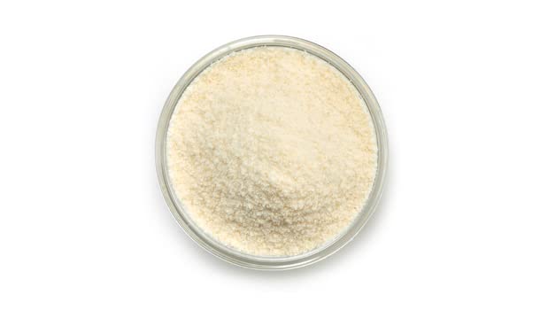 Close-up of the finely milled texture of Yupik coconut flour ideal for batters.