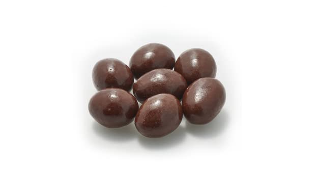 Yupik coconut-coated almonds offer a crunchy interior and smooth chocolate shell.