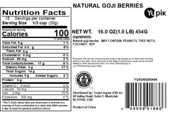 Chewy texture of Yupik goji berries, ideal for snacking.