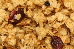 Yupik Granola Berry Patch packaging, display of wholesome ingredients