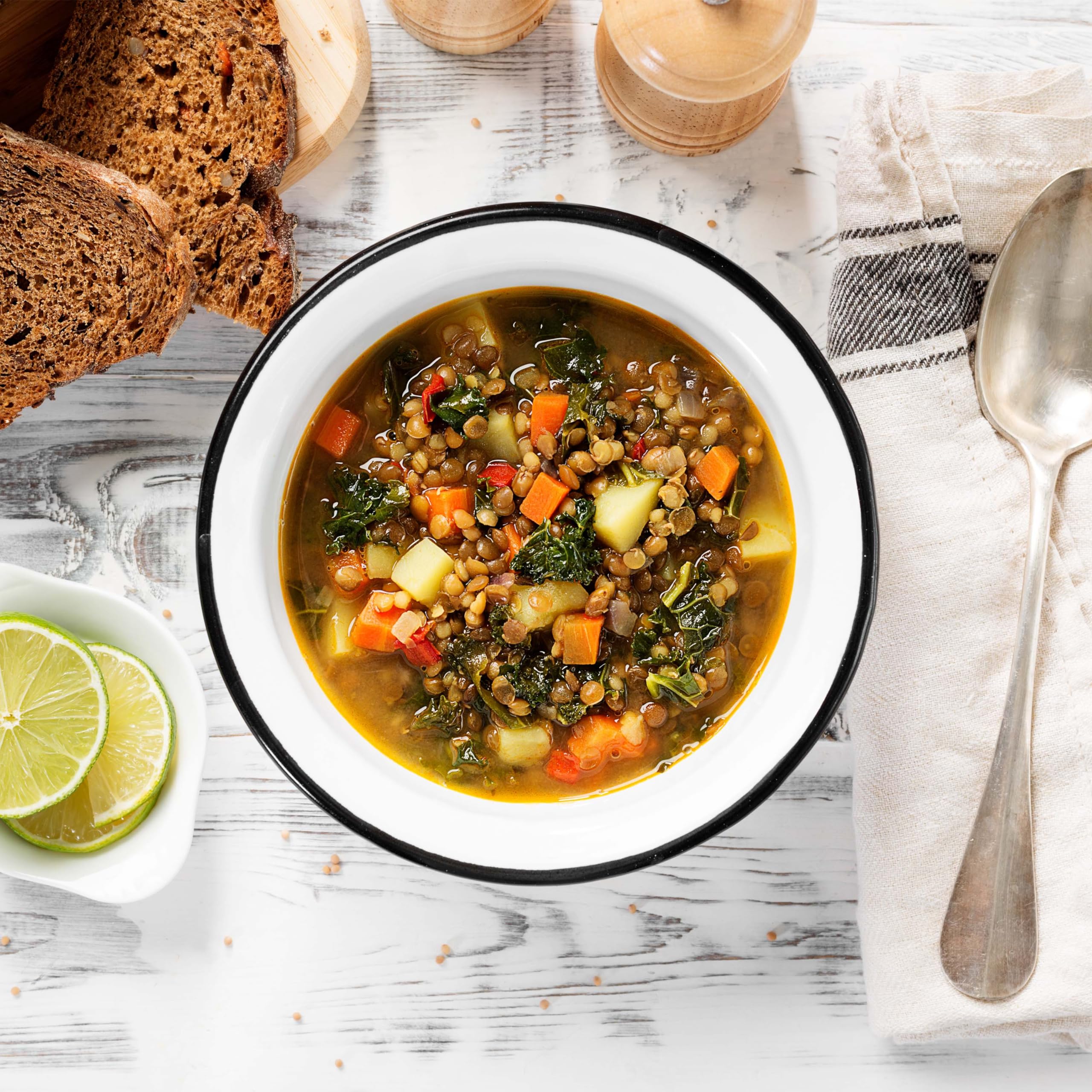 Yupik green lentils steam ready, quick weeknight option