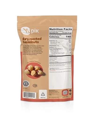 Yupik hazelnuts for baking and topping—enhancing brownies and desserts.
