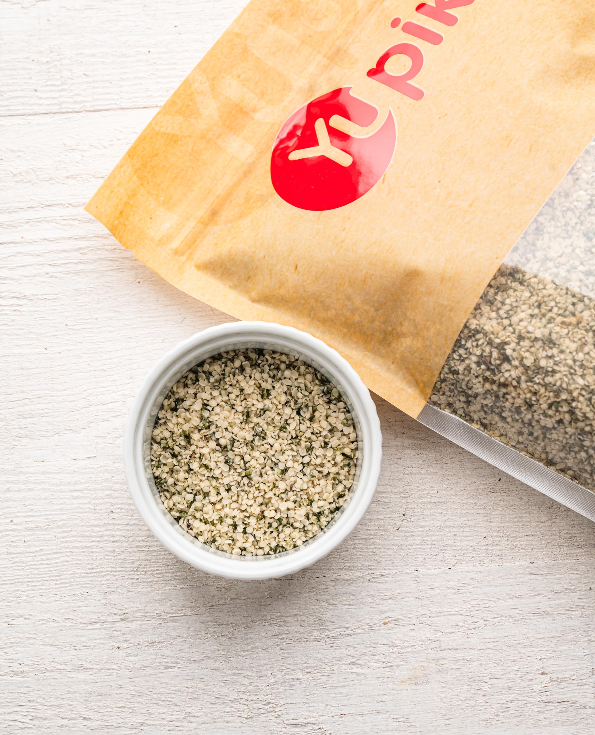 Yupik hulled hemp seeds breakfast bowl ready for a morning boost