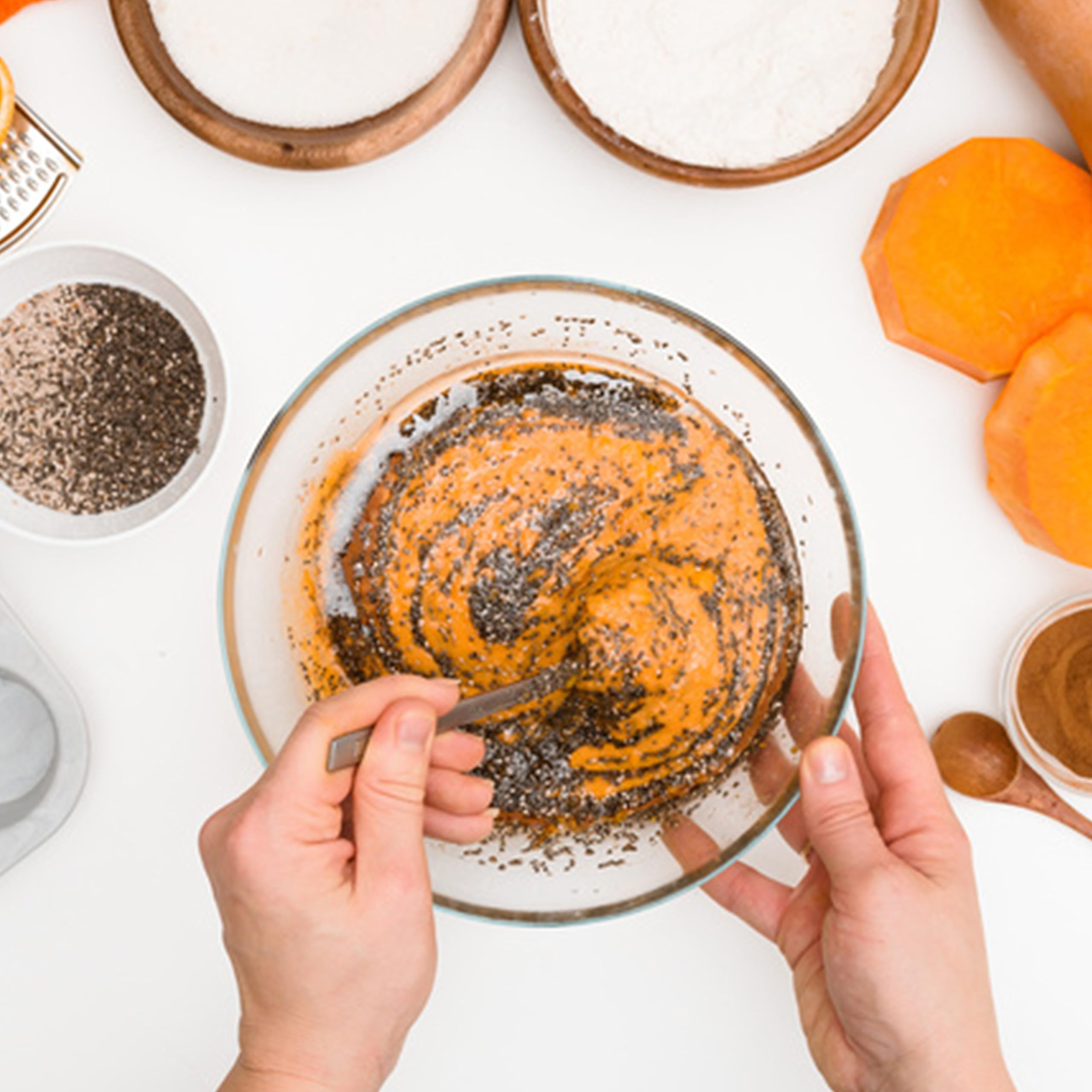 Yupik chia seeds label highlights gluten-free and vegan certification