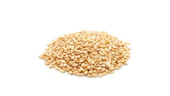 Yupik granola topping with sesame seeds adds fiber and protein.