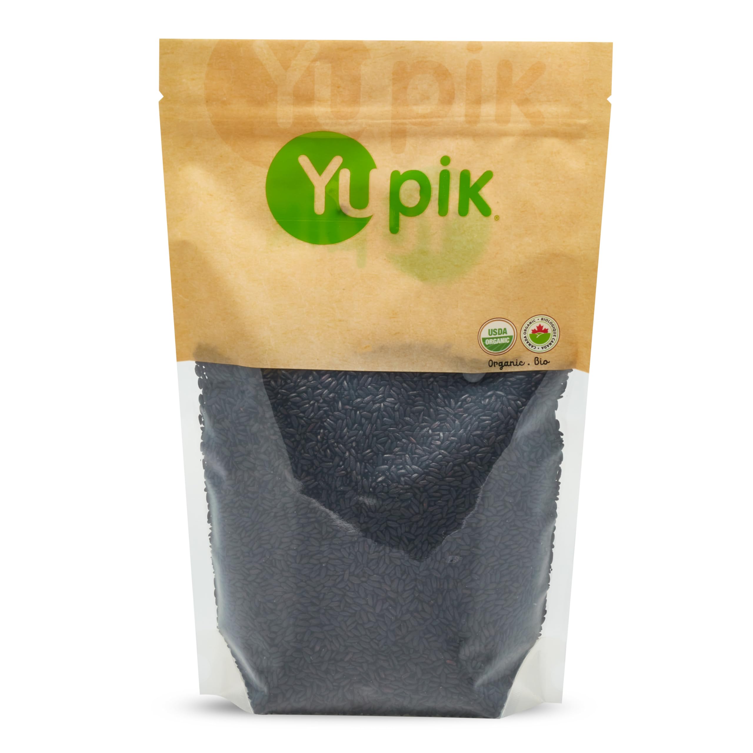 Yupik Organic Ancient Black Rice bag ready for versatile meals.