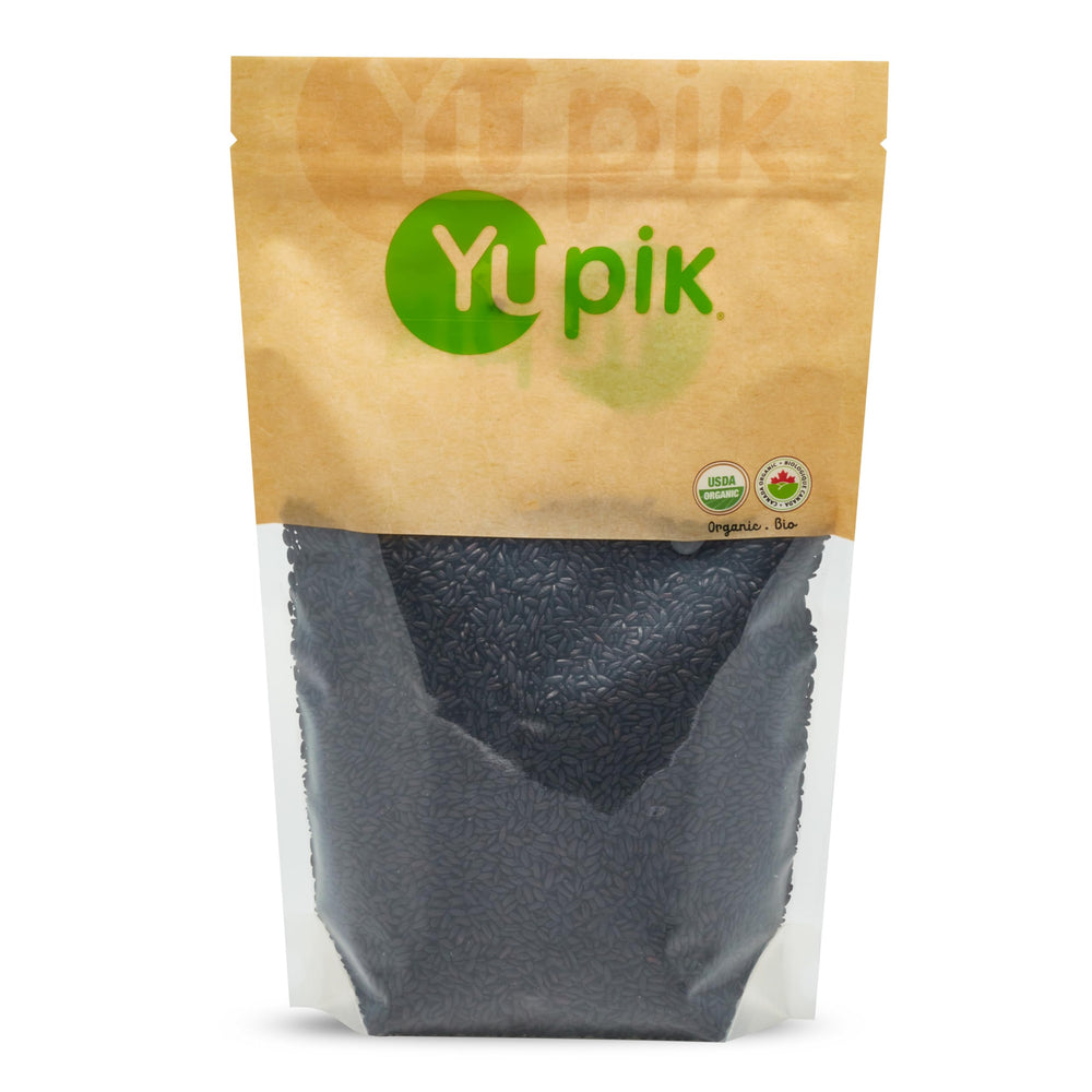 Yupik Organic Ancient Black Rice bag ready for versatile meals.
