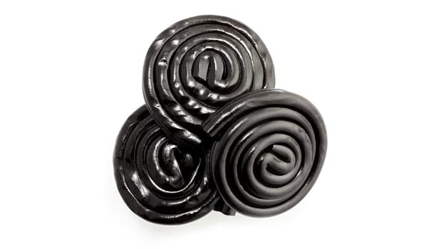 Gift-ready packaging of Yupik organic licorice rolls.