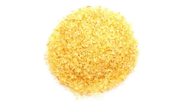 Yupik Organic Bulgur cooked reveals nutty aroma and firm texture