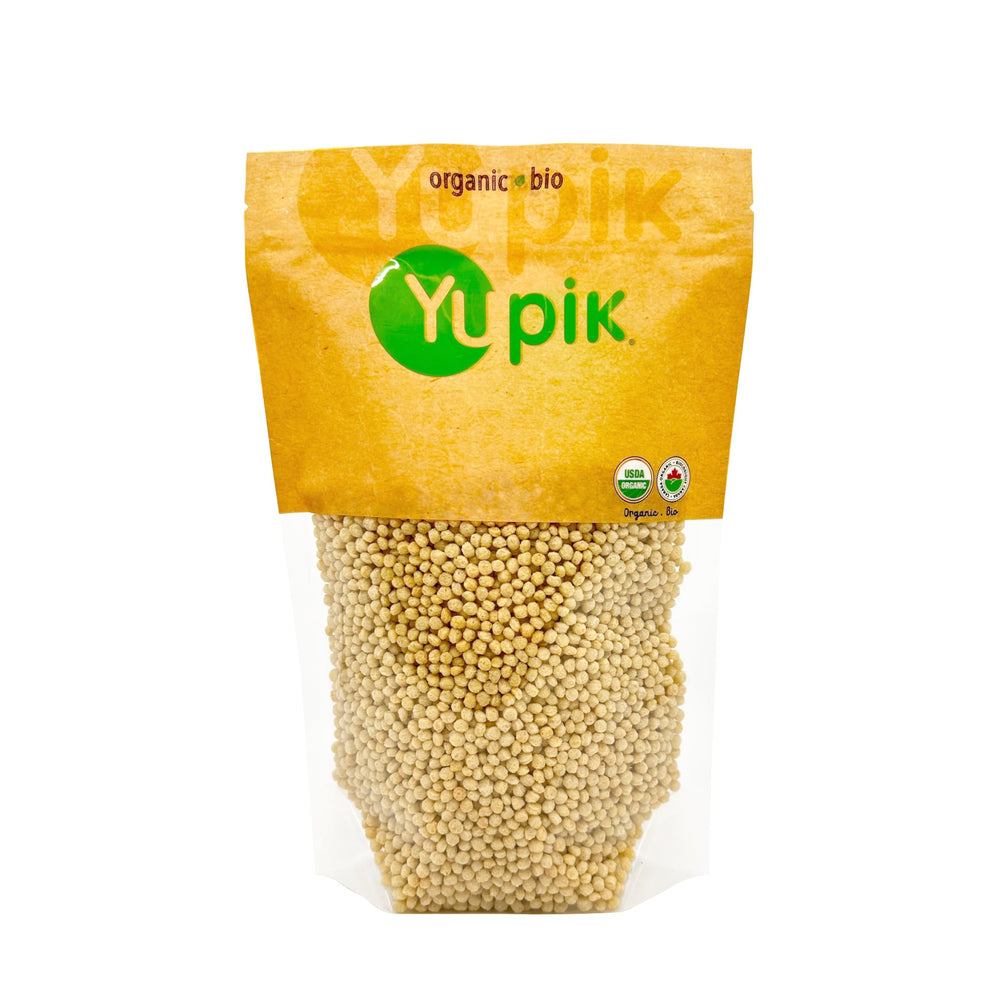 Yupik Organic Crispy Quinoa – crunch texture for snacking