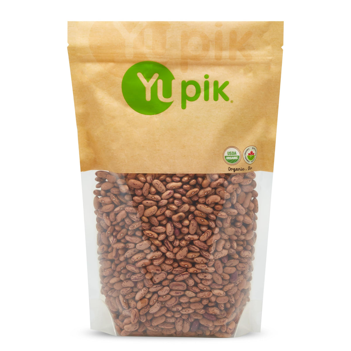 Yupik Organic Pinto Beans dried bag for pantry staples and protein-rich meals