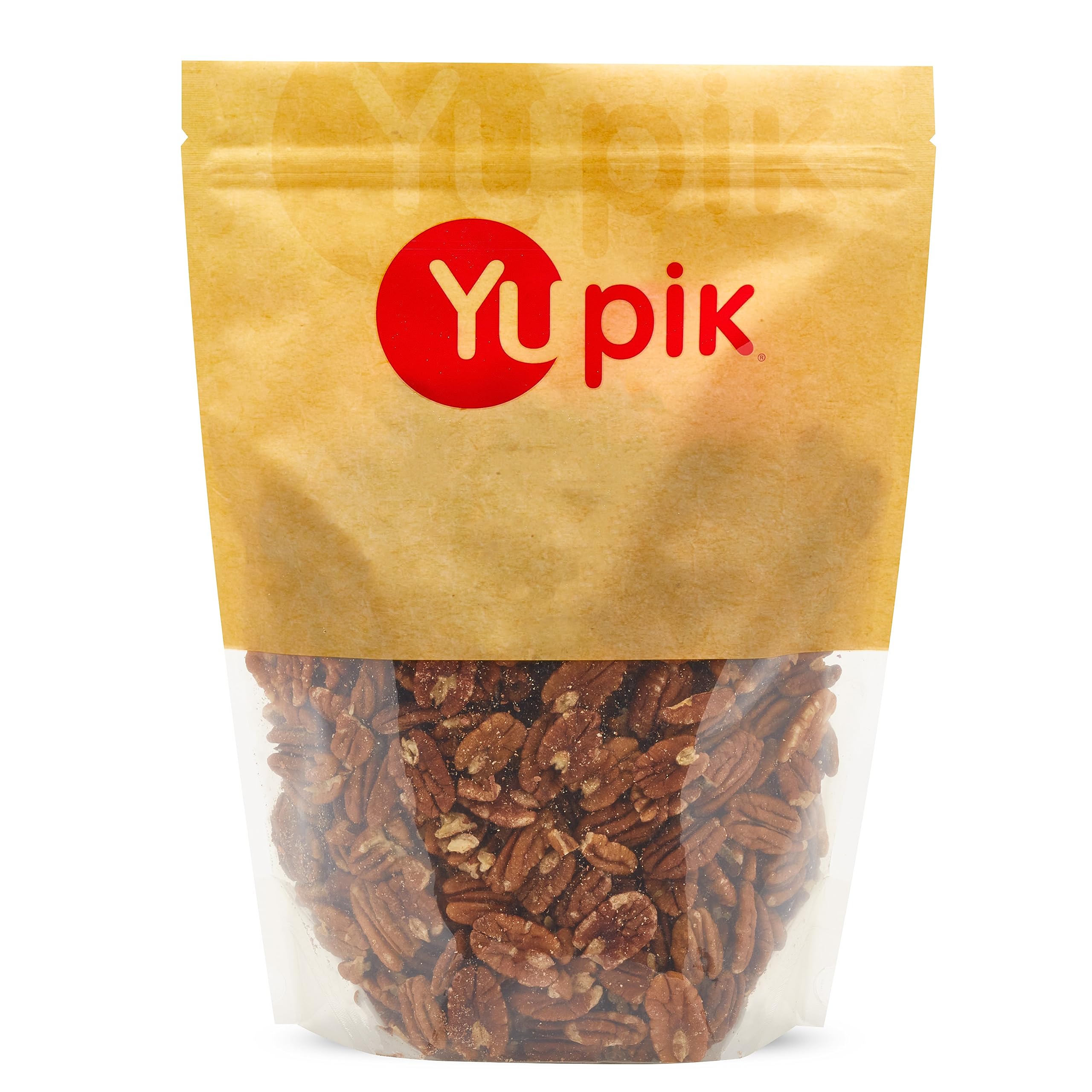 Yupik jumbo pecans halves in 2.2 lb pack, ideal for baking