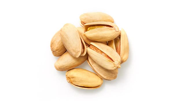Yupik pistachios in-shell salted close-up