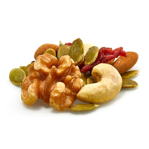 Yupik Protein Boost Trail Mix with cranberries for a tangy, fiber-friendly crunch