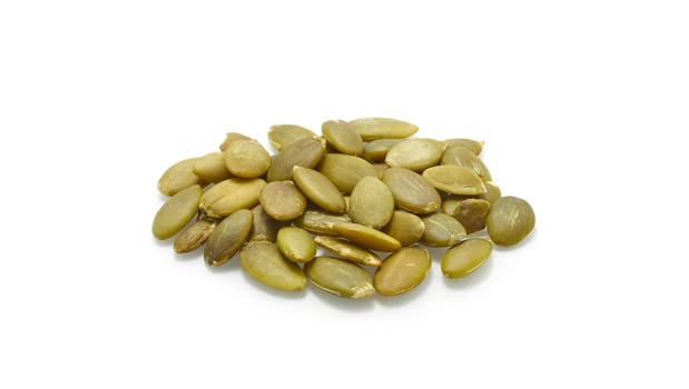 Yupik pumpkin seeds on salad topping adds crunch and fiber.