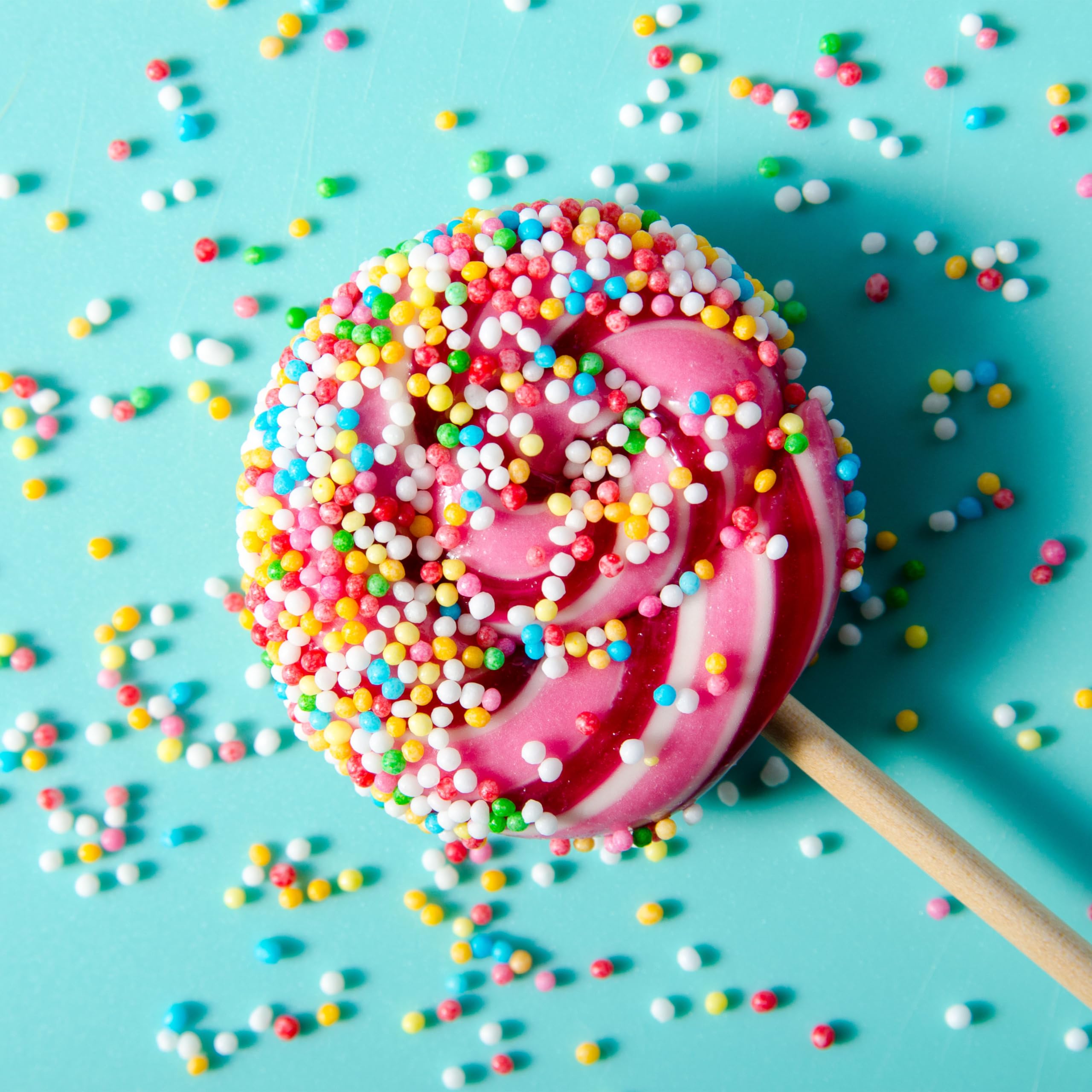 Yupik Rainbow Nonpareils add tiny color pops to desserts