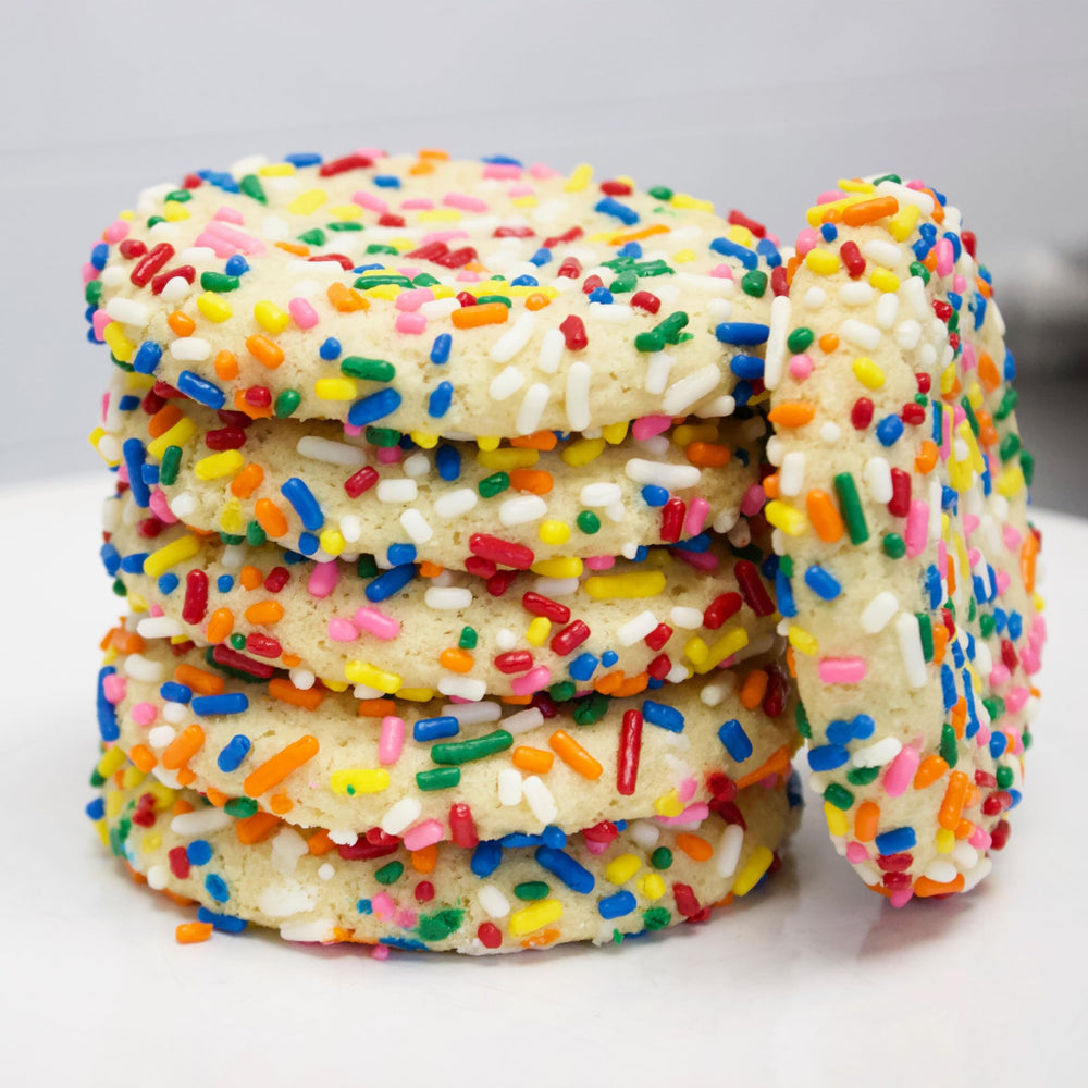 Yupik Rainbow Sprinkles close-up colors capture attention and joy.