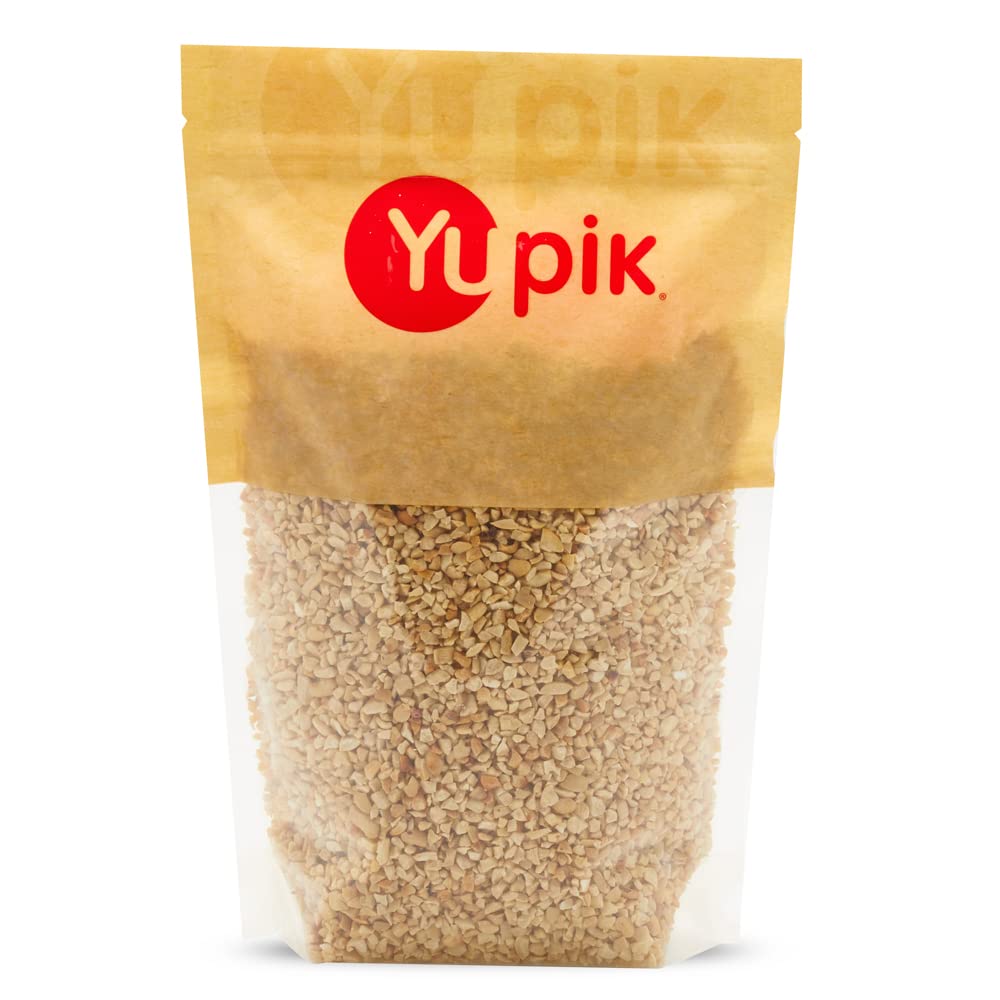 Yupik raw cashews small pieces in a bag, ideal for baking and cooking.