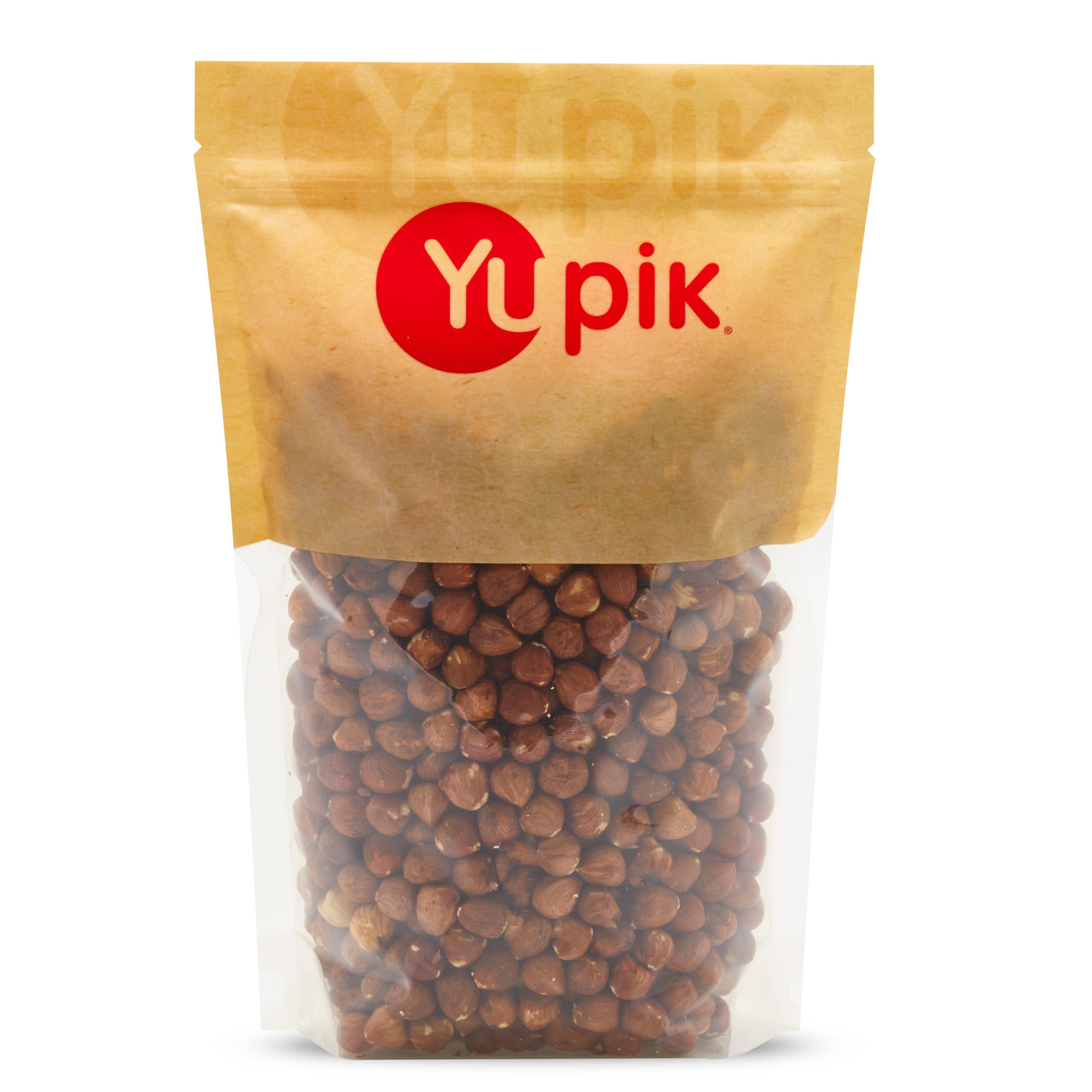 Yupik raw hazelnuts 2.2 lb bag; perfect for baking and snacking.