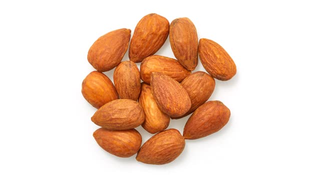 Resealable package of Yupik almonds on a counter for freshness