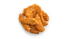 Yupik salted sesame sticks in-hand shot suggests easy snack on the go