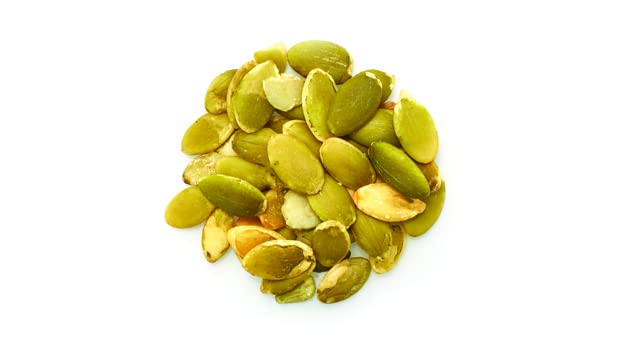 Yupik shelled pumpkin seeds bag view for pantry use.