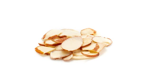 Yupik sliced almonds suitable for baking and cooking.